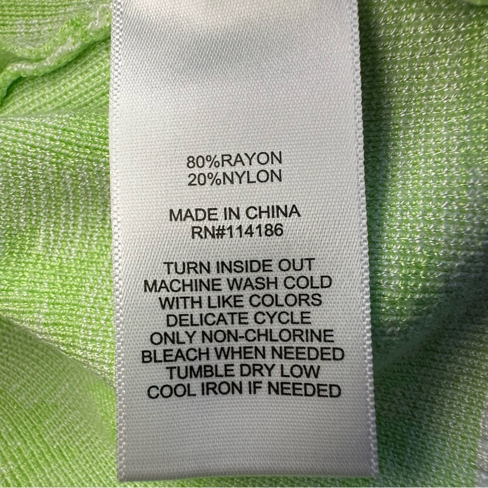 Juicy Couture Knit 2-piece Set Large Pink & Green Monogram‎ Crop Top & Short Y2K - Picture 11 of 16